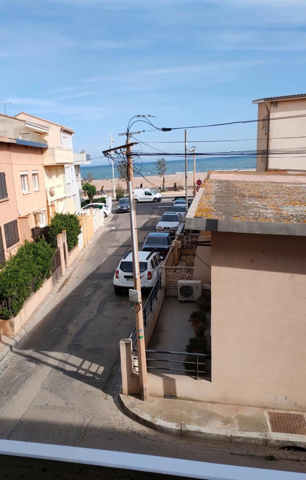 Séjour à Valras T1 Vue sur Mer - 50m centre et mer Exterior foto